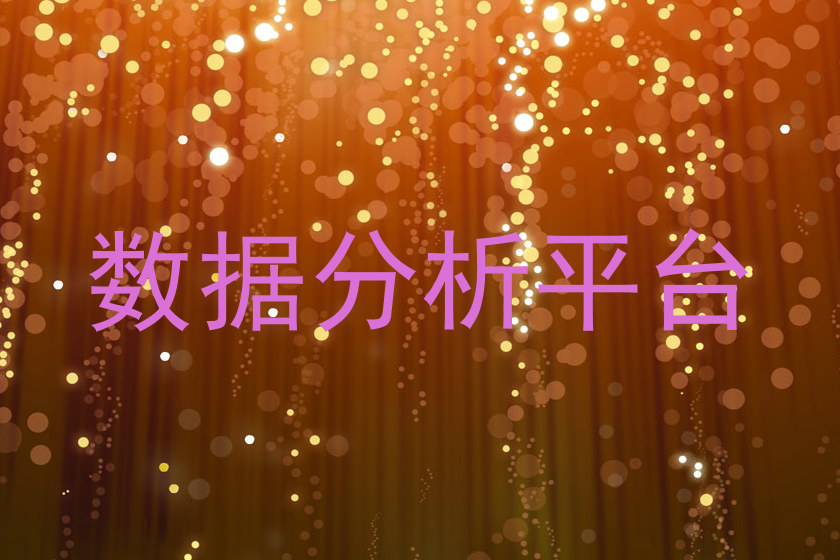数据分析平台