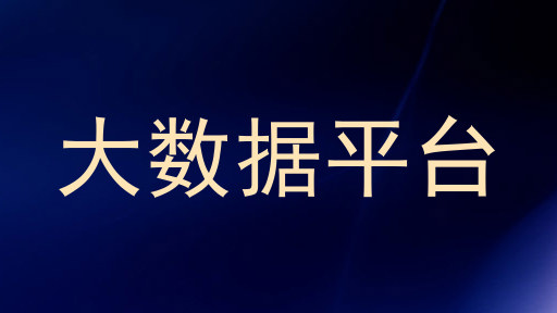 大数据平台