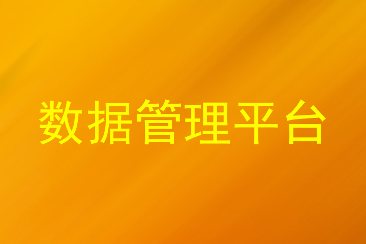 数据管理平台