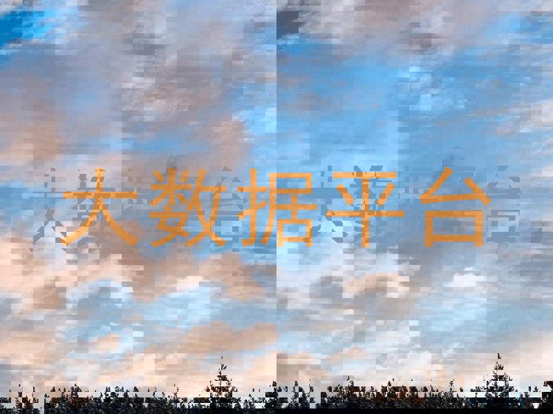 大数据平台