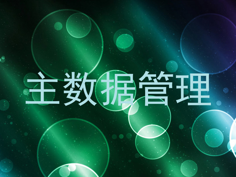 主数据管理