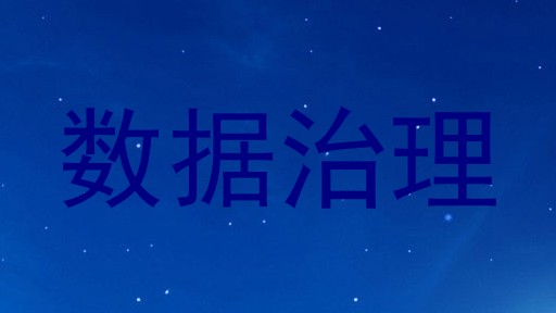 数据治理