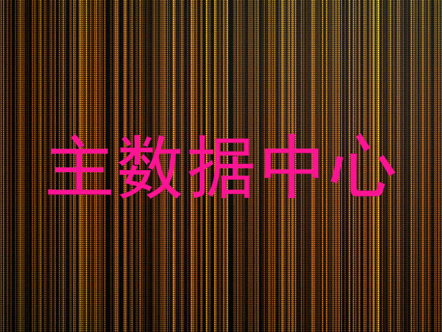 主数据中心
