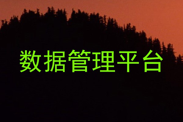 数据管理平台
