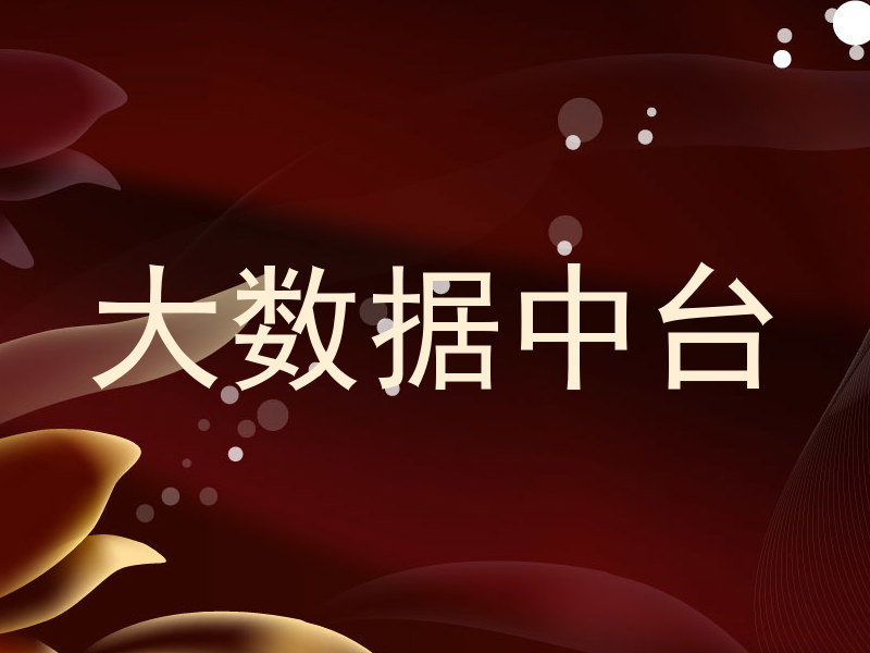 大数据中台