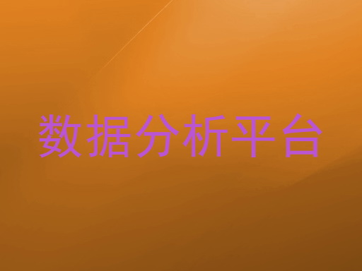 数据分析平台