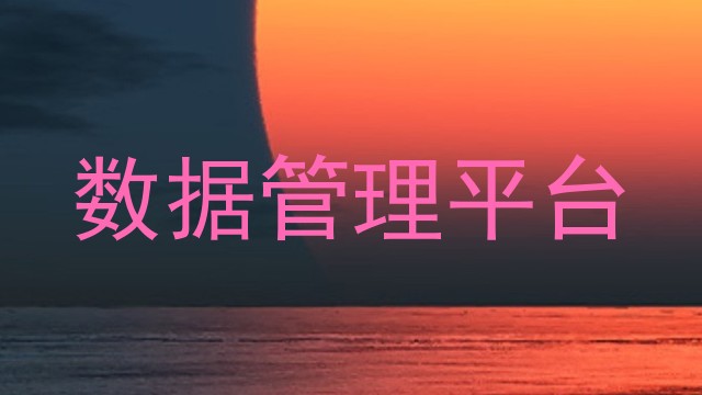 数据管理平台