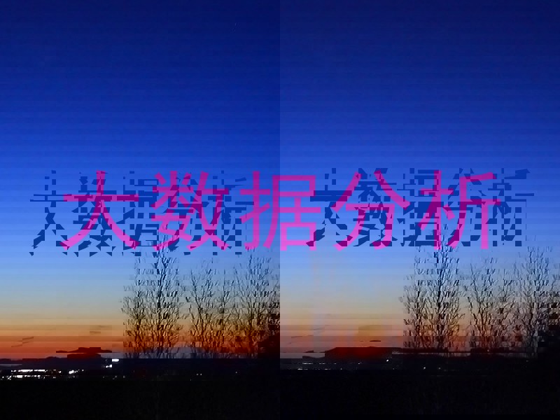 大数据分析