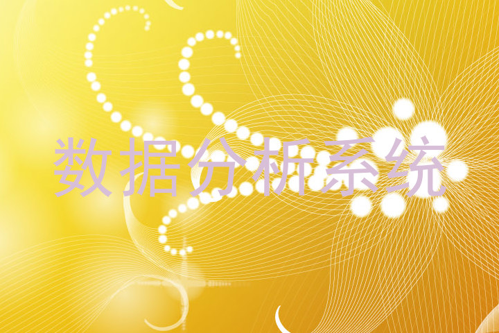 数据分析系统
