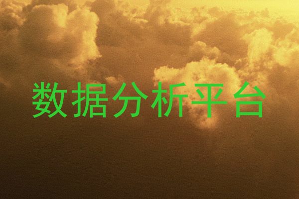 数据分析平台