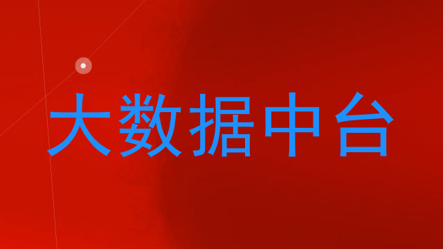 大数据中台