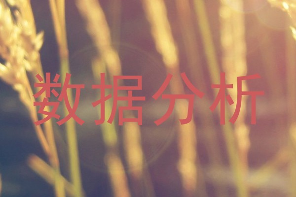 数据分析