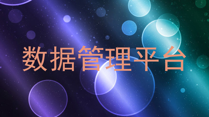 数据管理平台