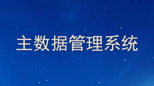 主数据管理系统