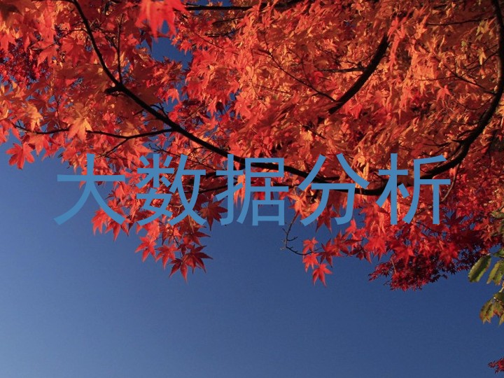 大数据分析