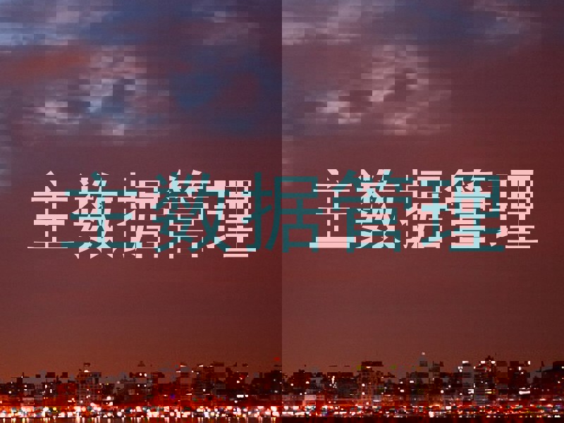 主数据管理