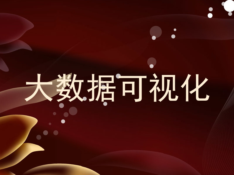 大数据可视化
