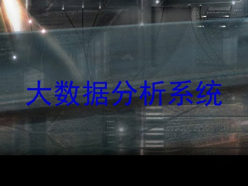 大数据分析系统