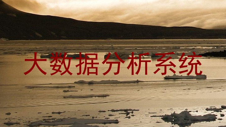 大数据分析系统