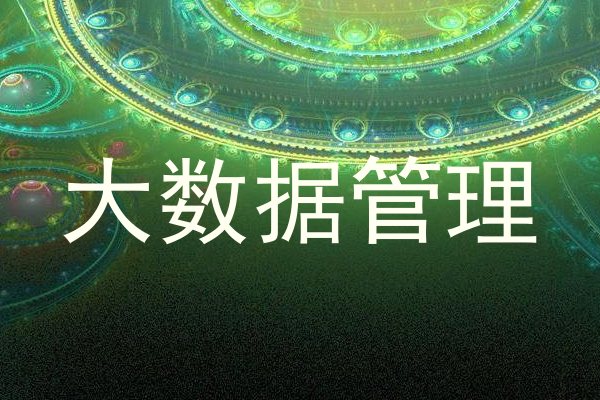 大数据管理