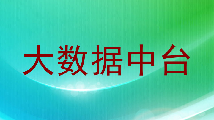 大数据中台