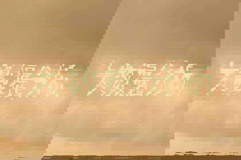大数据分析