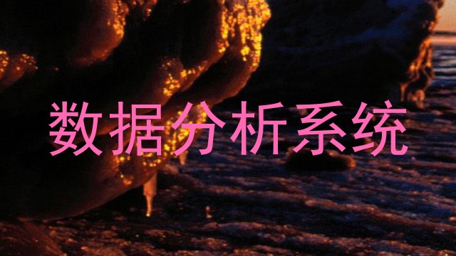 数据分析系统