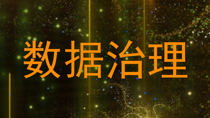 数据治理