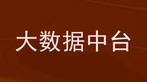 大数据中台