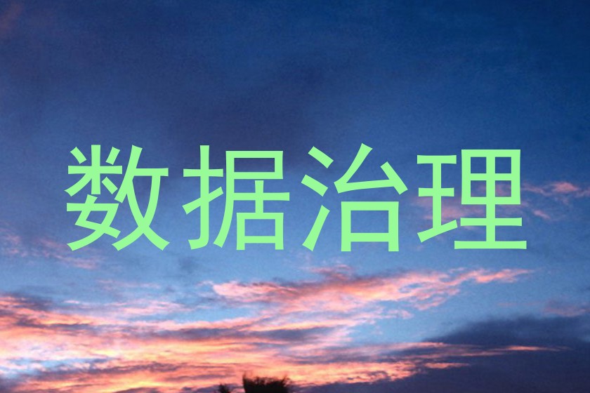 数据治理