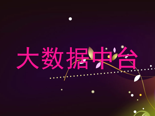 大数据中台