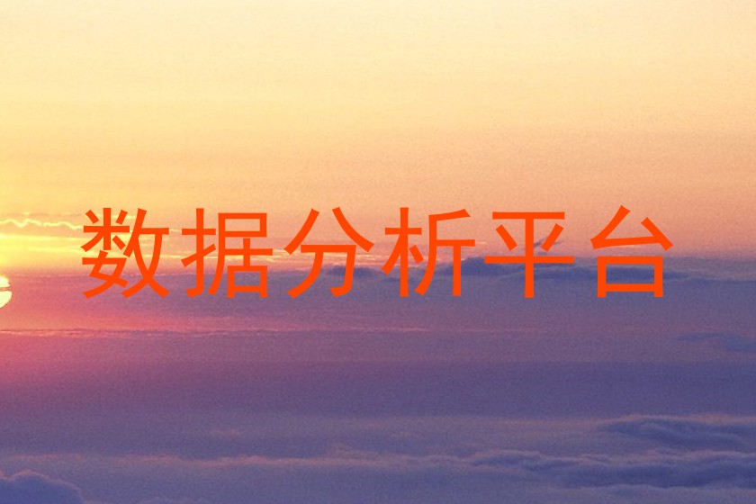 数据分析平台