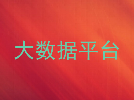 大数据平台