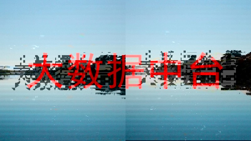 大数据中台
