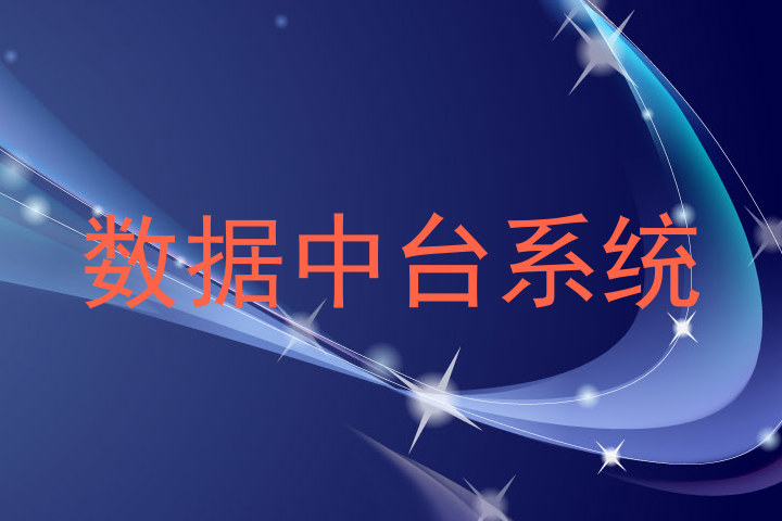 数据中台系统