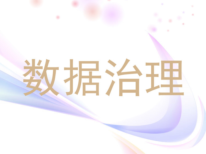 数据治理