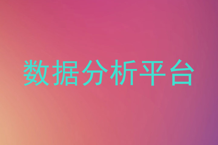 数据分析平台
