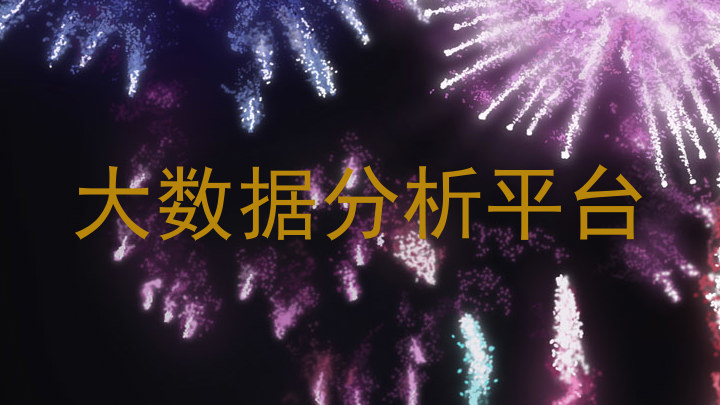 大数据分析平台