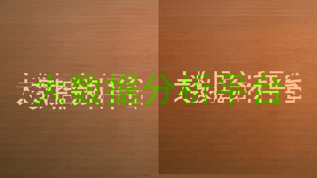 大数据分析平台