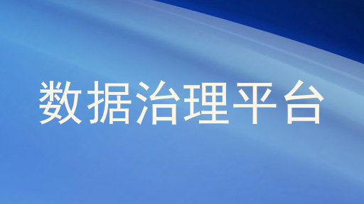 数据治理平台