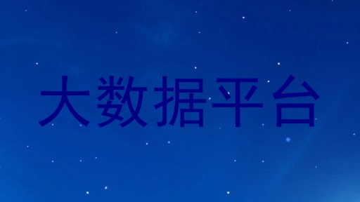 大数据平台