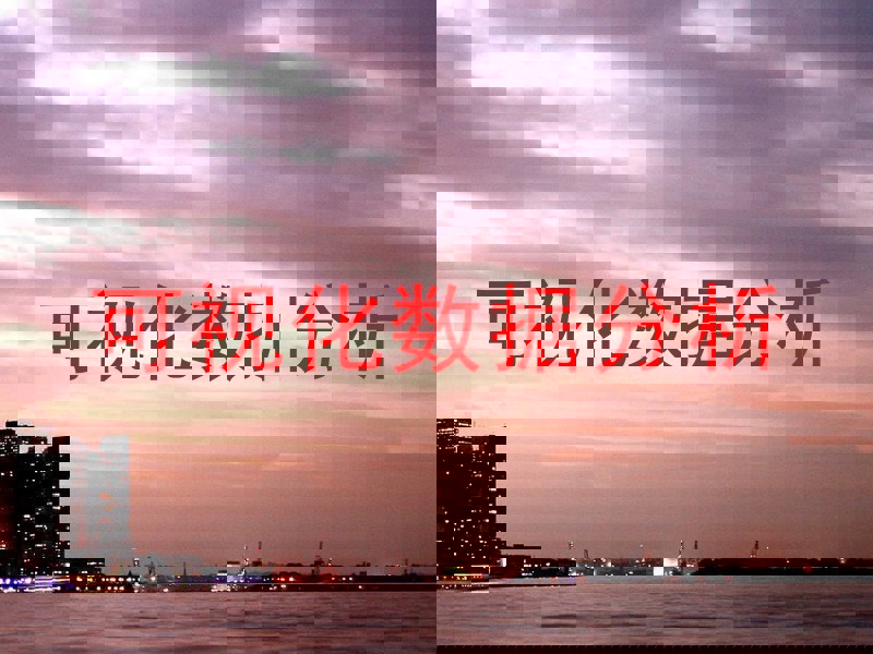 可视化数据分析