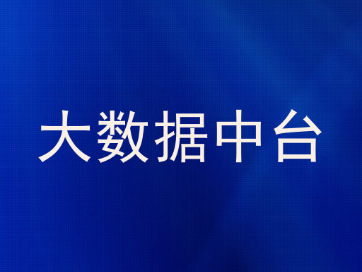 大数据中台