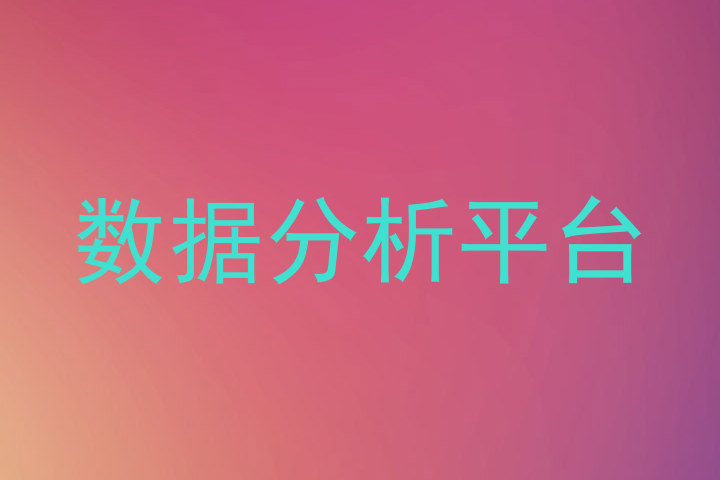数据分析平台