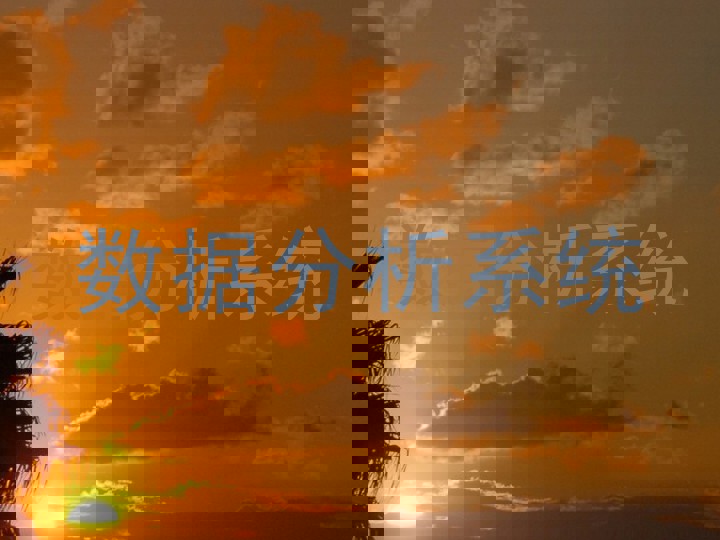 数据分析系统