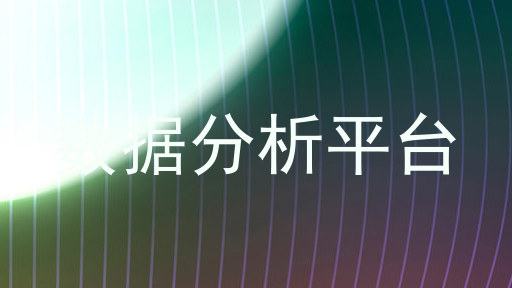 数据分析平台