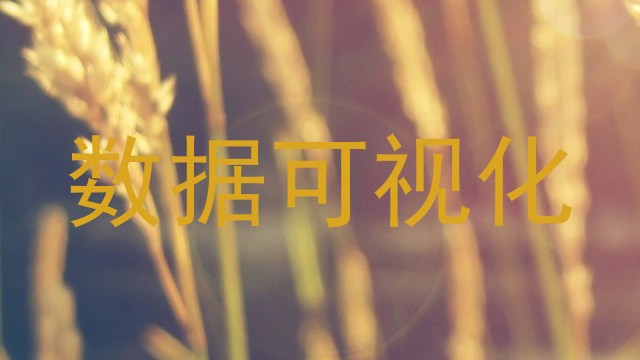 数据可视化