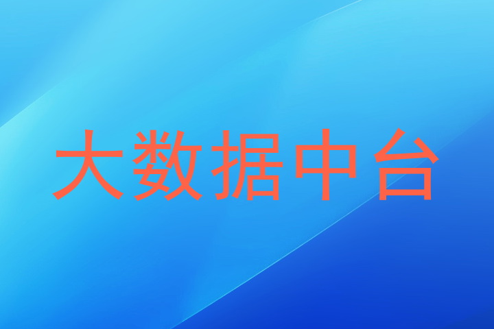 大数据中台