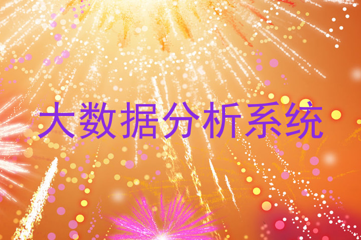 大数据分析系统
