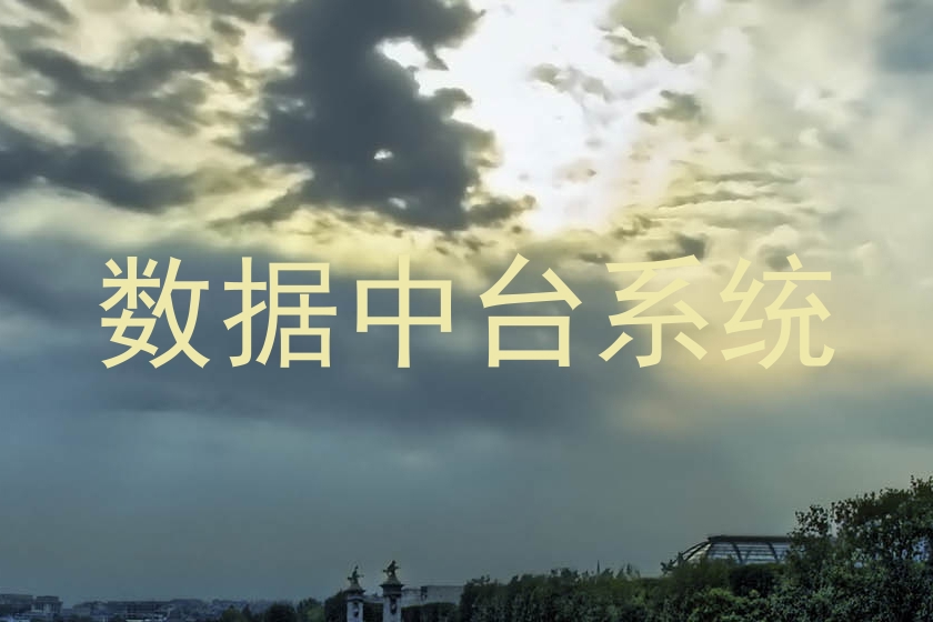 数据中台系统
